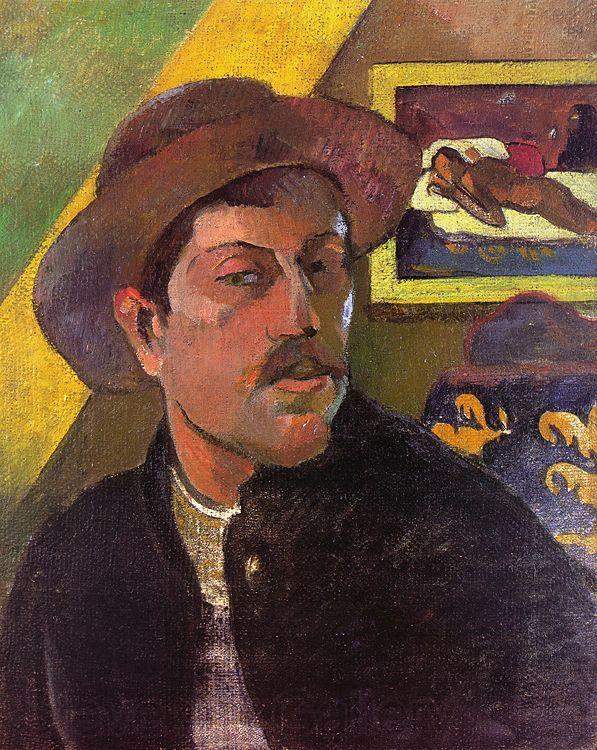 Paul Gauguin Self Portrait    1 Norge oil painting art